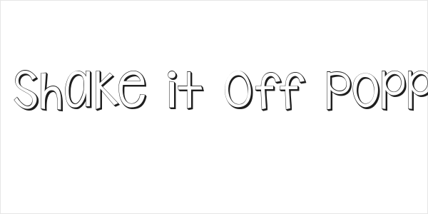 KG Shake it Off Popped Logo