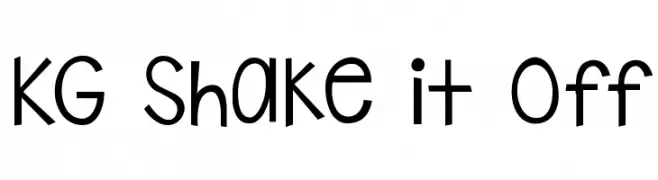 KG Shake it Off  لخطوط تنزيل