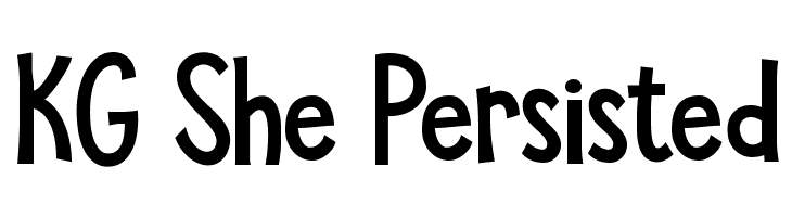 KG She Persisted  baixar fontes gratis