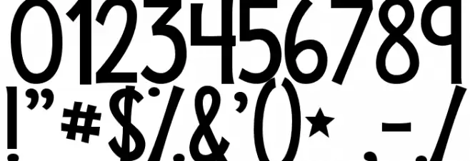 KG She Persisted Font OTHER CHARS