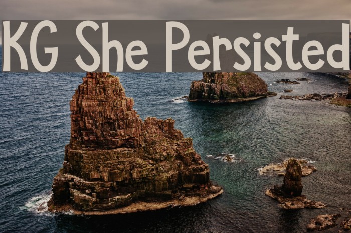 KG She Persisted Example 2