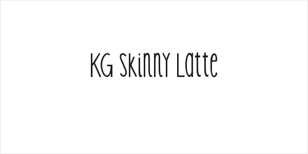 KG Skinny Latte Logo