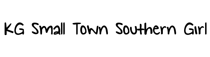 KG Small Town Southern Girl  नि: शुल्क फ़ॉन्ट्स डाउनलोड