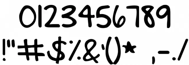 KG Small Town Southern Girl Font OTHER CHARS