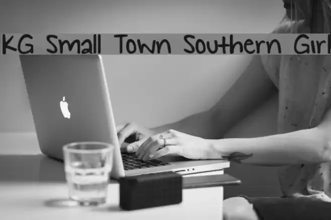KG Small Town Southern Girl Font examples