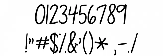 KG So It Goes Font Alte caractere