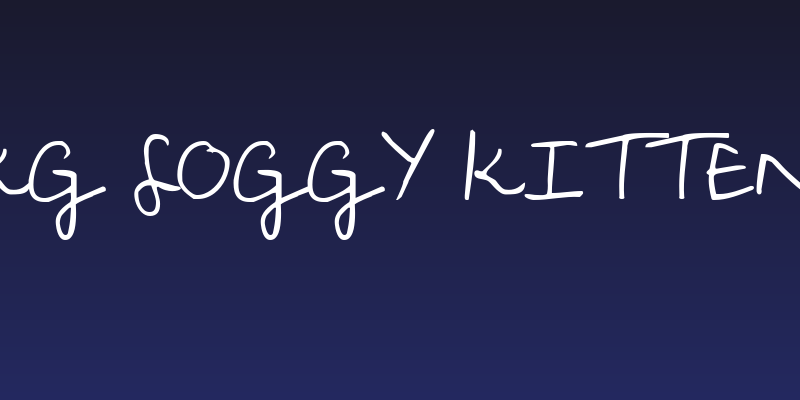 KG Soggy Kitten Social Header