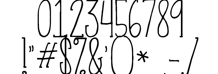 KG Somebody That I Used to Know Font OTHER CHARS