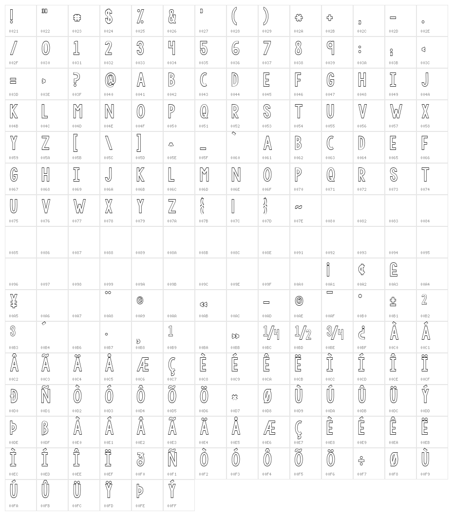 KG Someone You Loved Regular Character Map