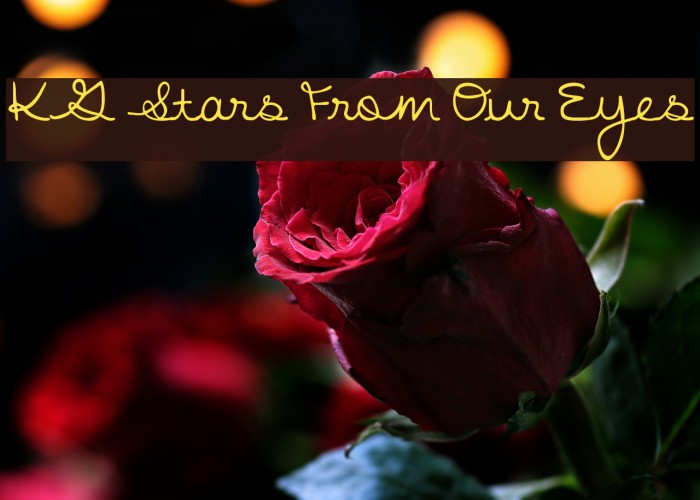 KG Stars From Our Eyes Example 2