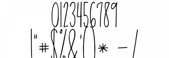 KG Starting Over Font OTHER CHARS