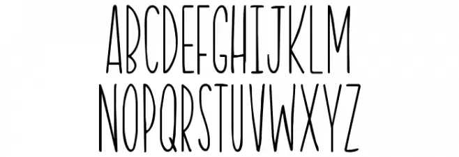 KG Starting Over Font Litere mici