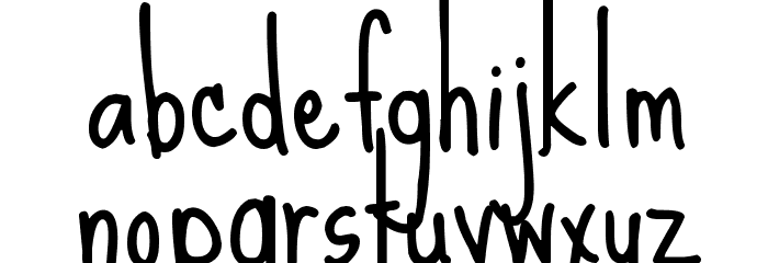 KG Sue Ellen Francisco Font LOWERCASE
