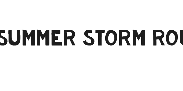 KG Summer Storm Rough Logo