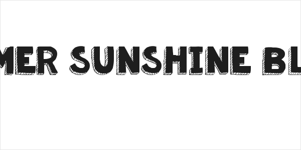 KG Summer Sunshine Blackout Logo