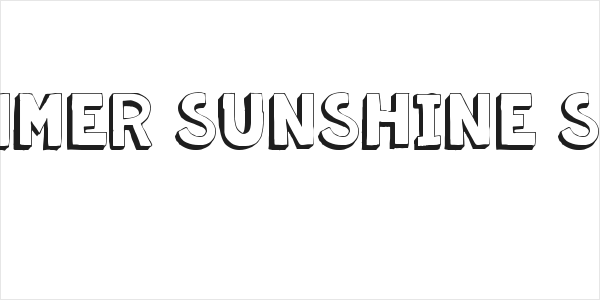 KG Summer Sunshine Shadow Logo