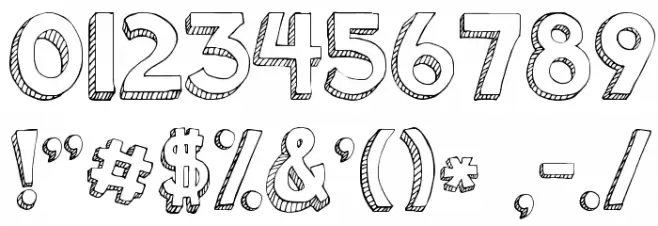 KG Summer Sunshine Font OTHER CHARS