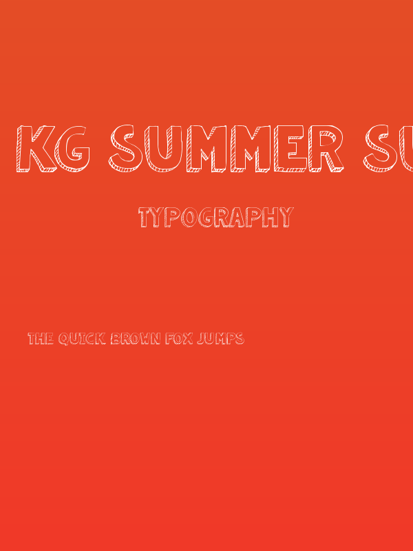 KG Summer Sunshine Poster