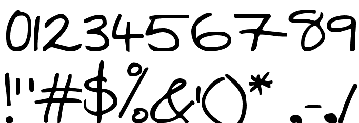 KG Swanky and Moo Moo Schriftart Anderer Schreiben
