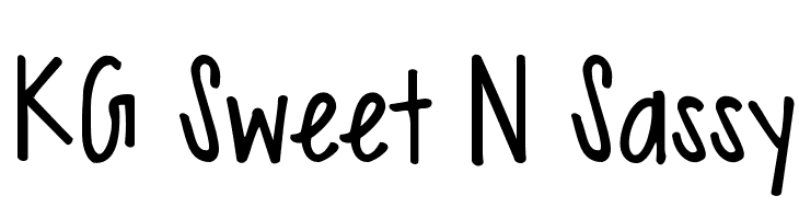 KG Sweet N Sassy Font