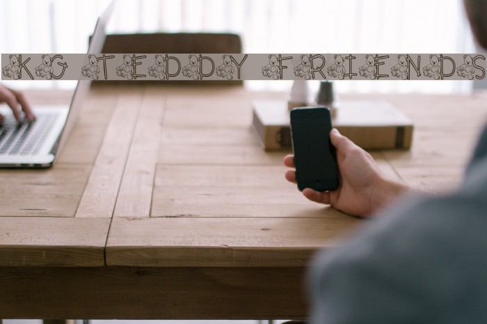 KG TEDDY FRIENDS Example 1