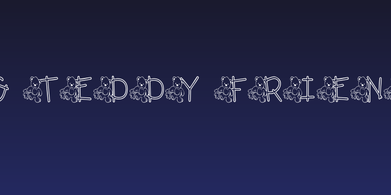 KG TEDDY FRIENDS Social Header