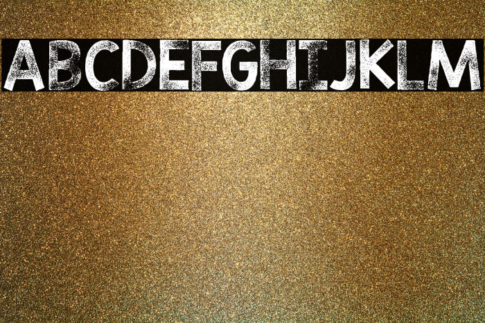 KG TRIBECA STAMP Font examples