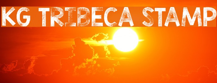 KG TRIBECA STAMP Example 1