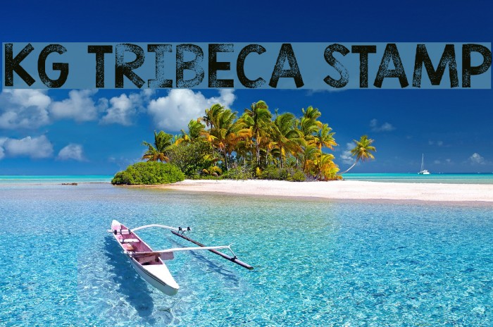 KG TRIBECA STAMP Example 2