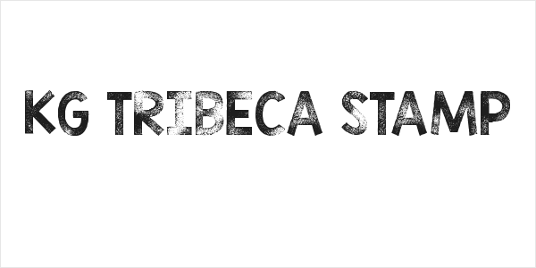 KG TRIBECA STAMP Logo