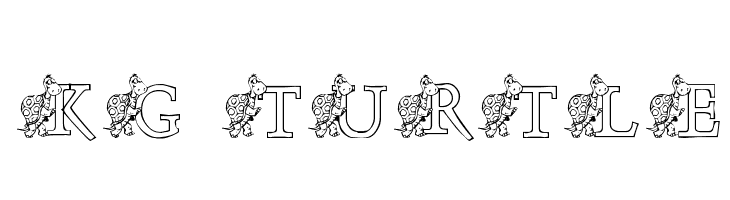 KG TURTLE Font