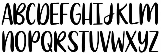 KG Take On The World Regular Schriftart Groß