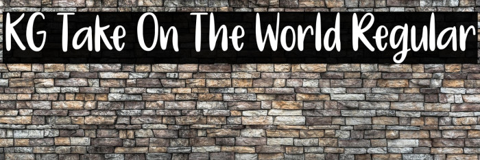 KG Take On The World Regular Example 1