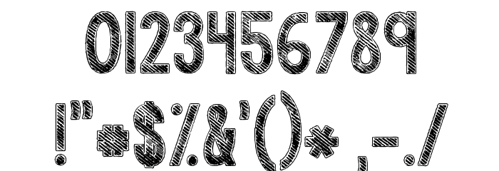KG Tangled Up In You Font OTHER CHARS