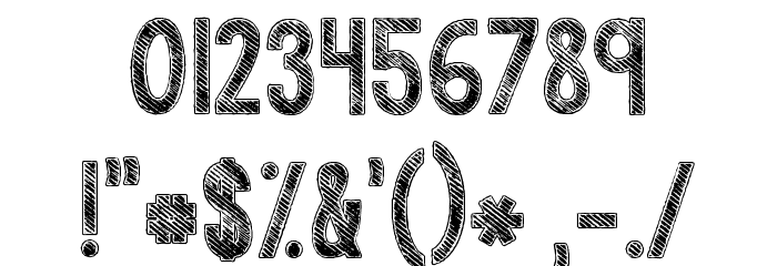 KG Tangled Up In You Font OTHER CHARS