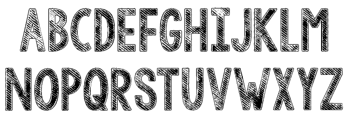 KG Tangled Up In You Font LOWERCASE