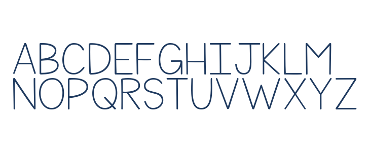 KG Teacher Brady Uppercase