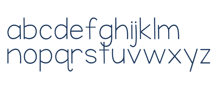 KG Teacher Brady Lowercase