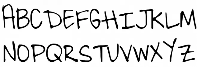 KG Ten Million Fireflies Font Litere mari
