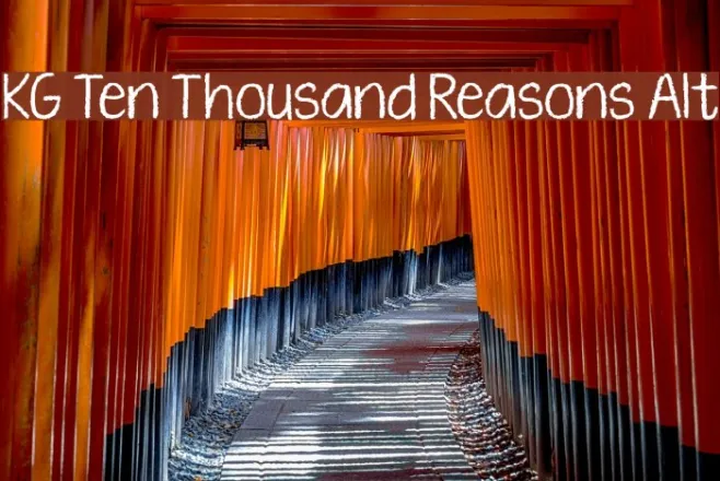 KG Ten Thousand Reasons Alt Example 1