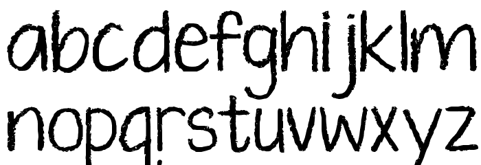 KG Ten Thousand Reasons Alt Font LOWERCASE