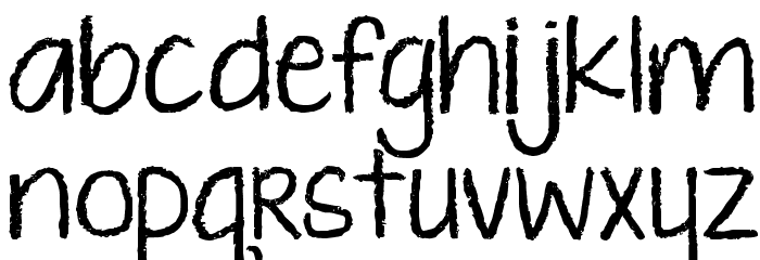 KG Ten Thousand Reasons Font LOWERCASE