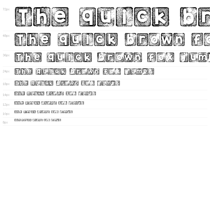 KG Thank You Stamp Waterfall