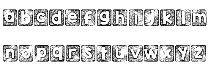 KG Thank You Stamp Font LOWERCASE