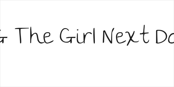 KG The Girl Next Door Logo