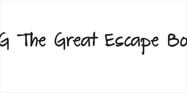 KG The Great Escape Bold Logo