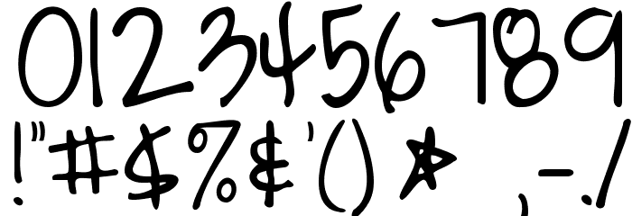 KG The Great Escape Font OTHER CHARS