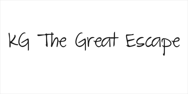 KG The Great Escape Logo