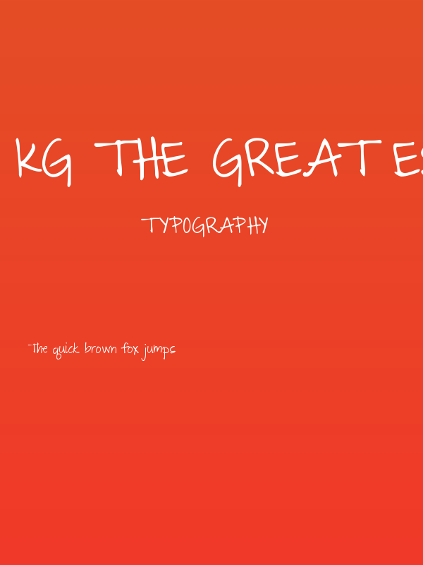 KG The Great Escape Poster