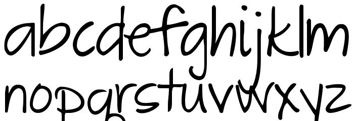 KG The Great Escape Font LOWERCASE